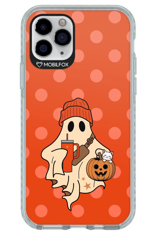 Ghost Girl (Orange) - Apple iPhone 11 Pro