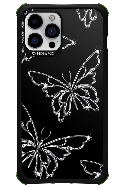 Silver Butterfly 2.0 - Apple iPhone 12 Pro Max