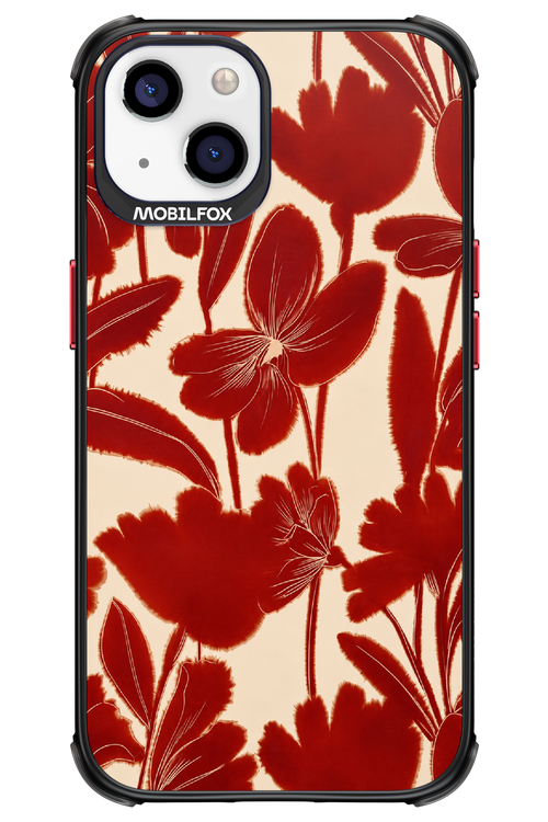 Burgundy Flowers 2.0 - Apple iPhone 13