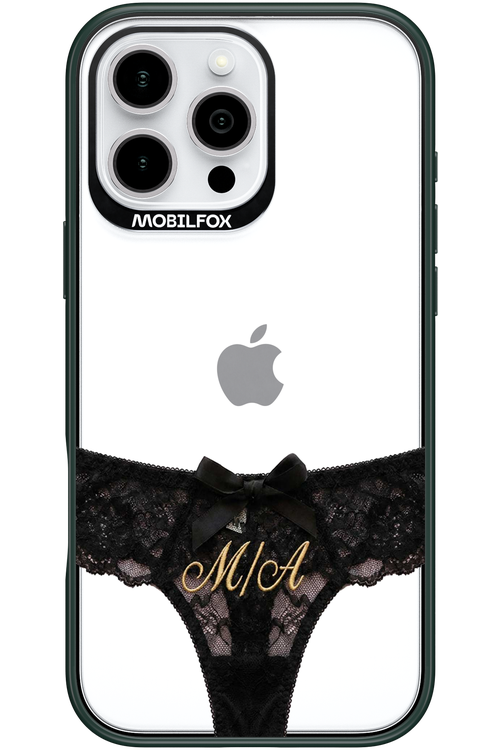 Black Panties Transparent 2.0 - Apple iPhone 16 Pro Max