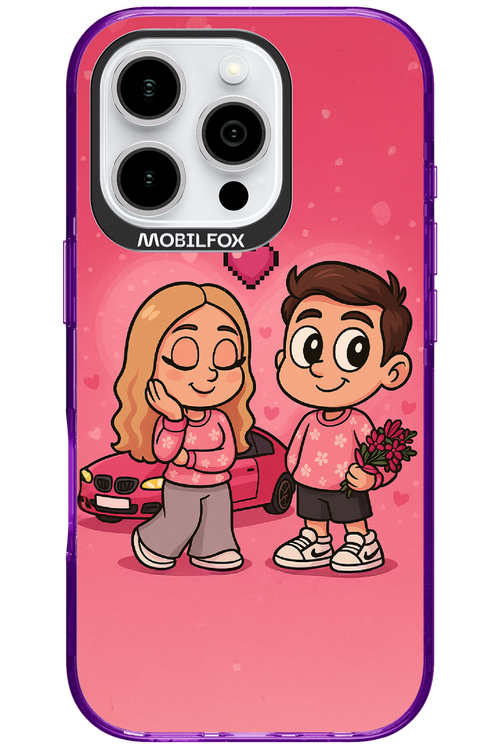 Pink Amour 2.0 - Apple iPhone 16 Pro