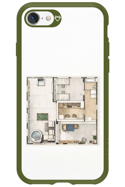 House Sketch 2.0 - Apple iPhone 8