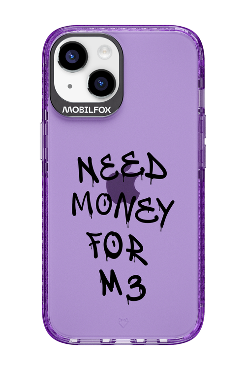 Need M3 Transparent Black - Apple iPhone 14