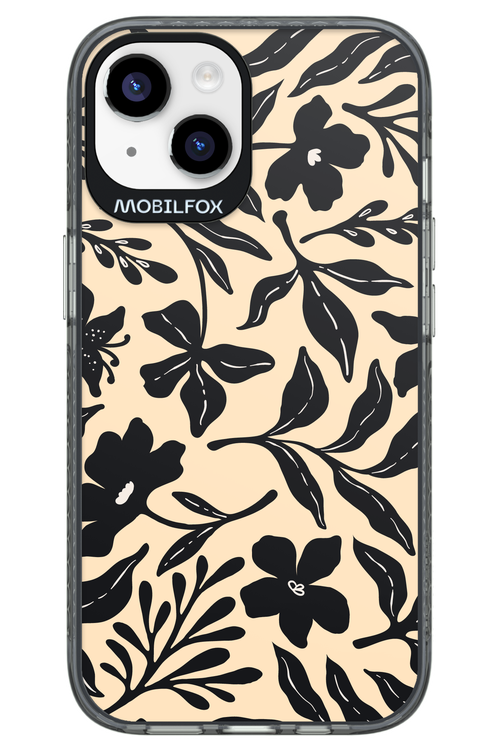 Black Flowers 2.0 - Apple iPhone 14