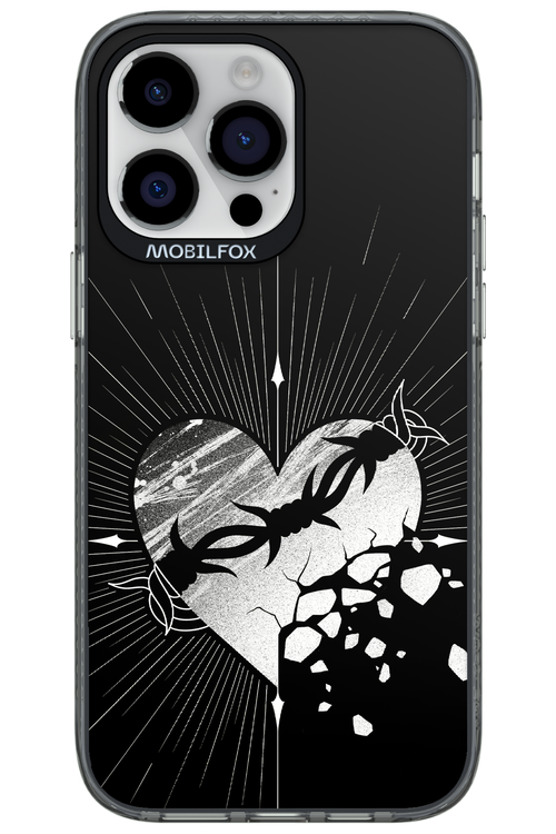 Fehér Szív - Apple iPhone 14 Pro Max