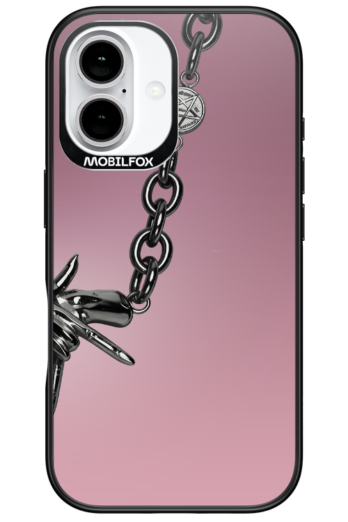 Chain dreapta roz 2.0 - Apple iPhone 16