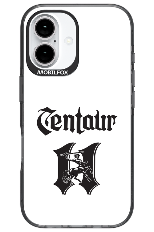 Centaur Logo White 2.0 - Apple iPhone 16