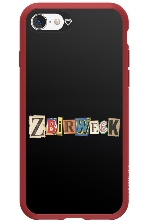 Zbirweek (black) 2.0 - Apple iPhone SE 2020
