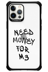 Need M3 Transparent Black - Apple iPhone 12 Pro Max