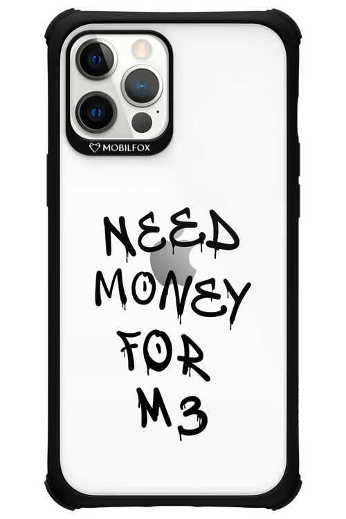 Need M3 Transparent Black - Apple iPhone 12 Pro Max