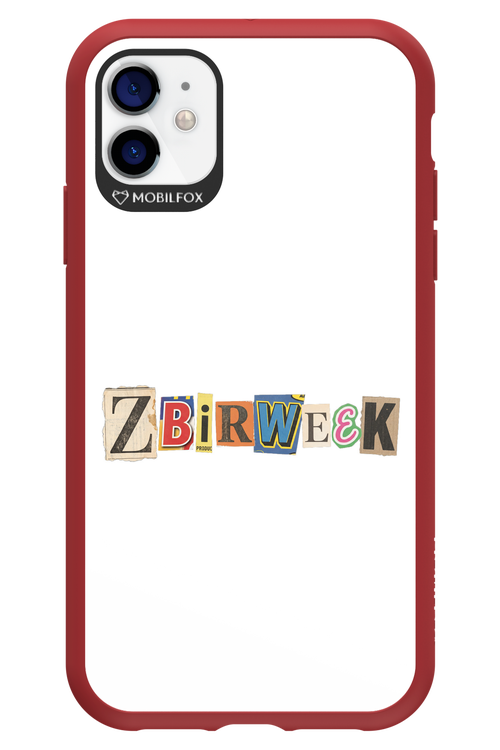 Zbirweek (white) 2.0 - Apple iPhone 11