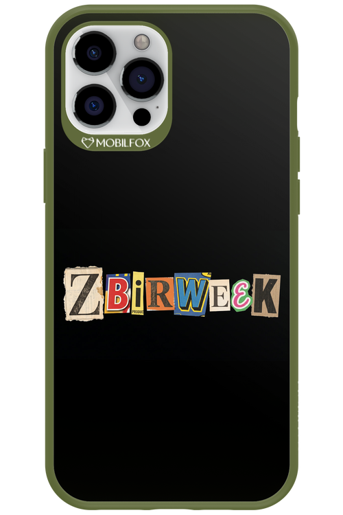 Zbirweek (black) 2.0 - Apple iPhone 12 Pro Max