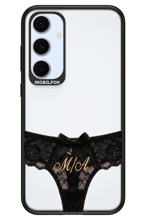 Black Panties Transparent 2.0 - Samsung S24 FE