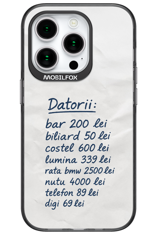 The List - Apple iPhone 15 Pro