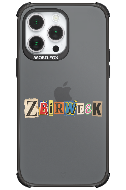 Zbirweek (transparent) 2.0 - Apple iPhone 14 Pro Max