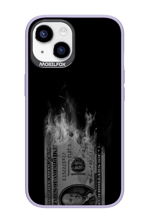 Money Burn B&W 2.0 - Apple iPhone 14