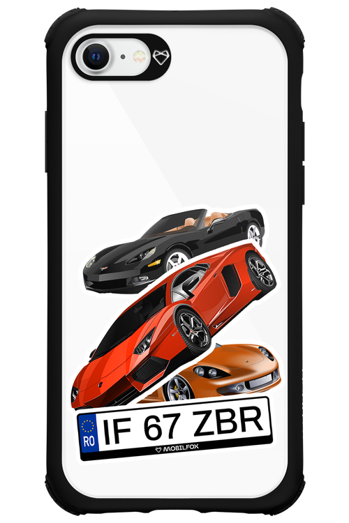 Car Sticker 2.0 - Apple iPhone SE 2020