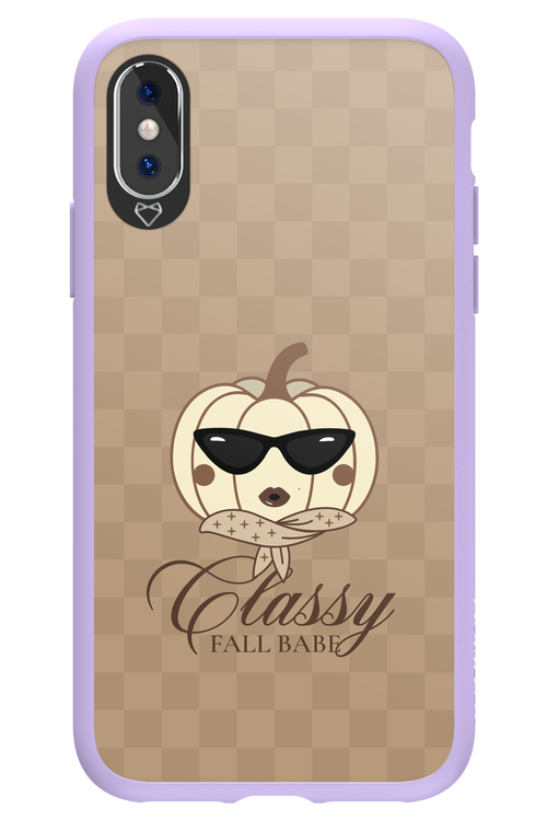 Fall Babe 2.0 - Apple iPhone X
