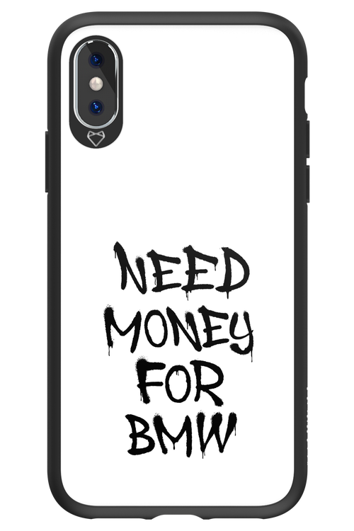 Need Money For BMW Black - Apple iPhone X