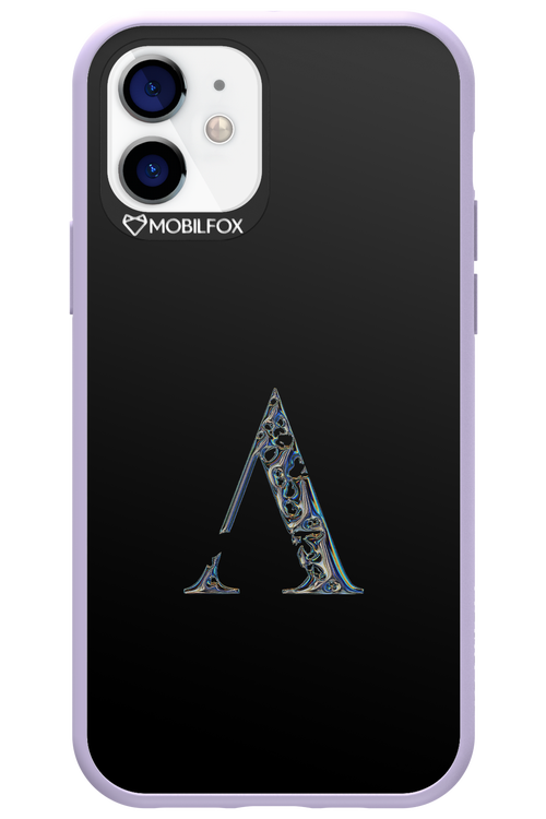 ⁠ ⁠Azteca A Chrome Logo - Apple iPhone 12