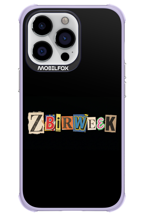 Zbirweek (black) 2.0 - Apple iPhone 13 Pro