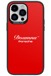 Doamna Porsche (red) - Apple iPhone 14 Pro Max