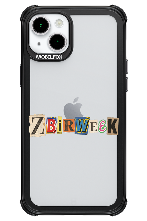 Zbirweek (transparent) 2.0 - Apple iPhone 15 Plus