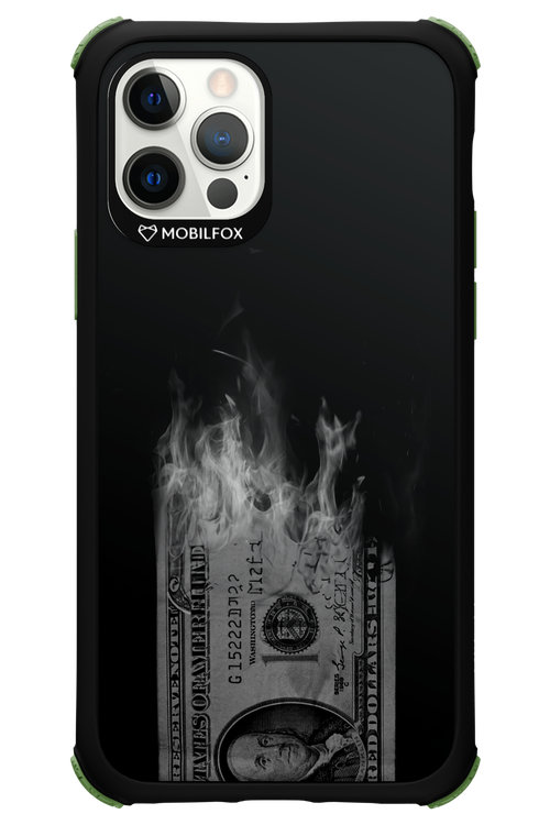 Money Burn B&W 2.0 - Apple iPhone 12 Pro