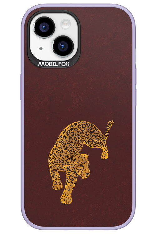 Burgundy Leopard - Apple iPhone 15