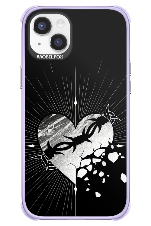 Fehér Szív - Apple iPhone 14 Plus