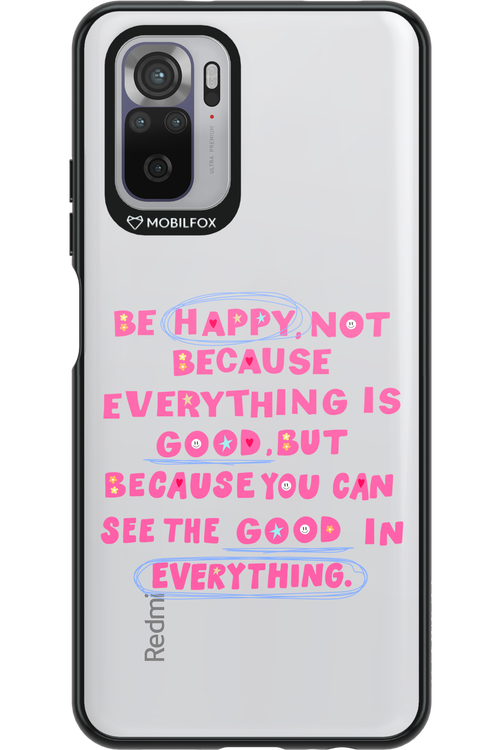 Be Happy 2.0 - Xiaomi Redmi Note 10