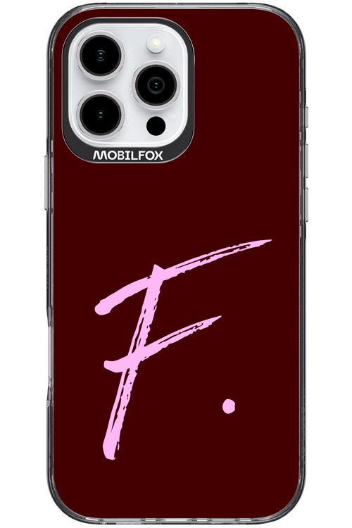 (Dark Blush) F 2.0 - Apple iPhone 16 Pro Max