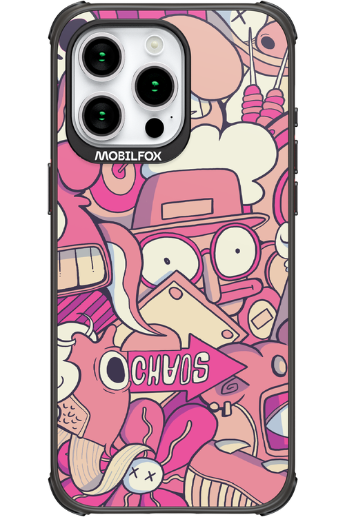 Coral Chaos - Apple iPhone 15 Pro Max