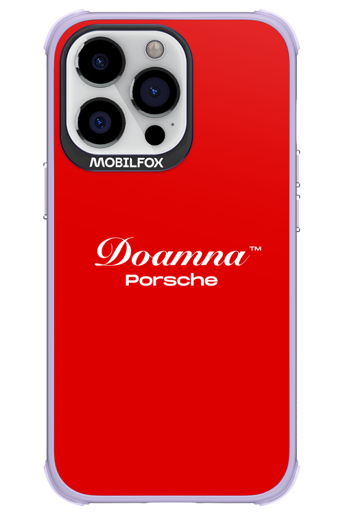 Doamna Porsche (red) - Apple iPhone 13 Pro