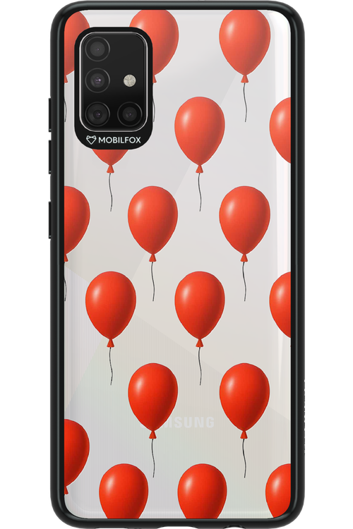 Red Balloons - Samsung Galaxy A51
