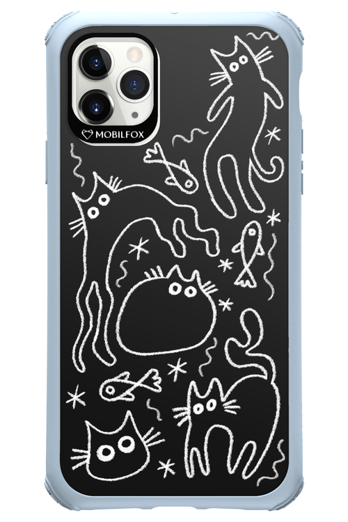 CHALK_CATS 2.0 - Apple iPhone 11 Pro Max