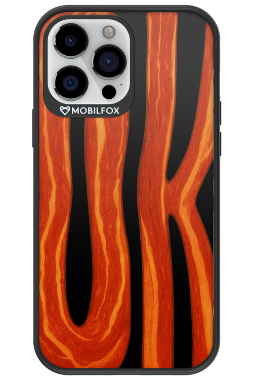 OK (Black-Red) - Apple iPhone 13 Pro Max