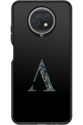 ⁠ ⁠Azteca A Chrome Logo - Xiaomi Redmi Note 9T 5G