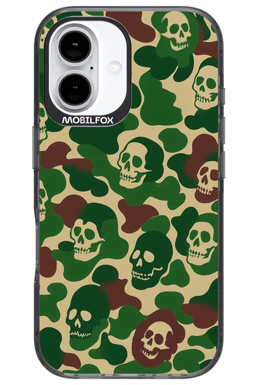 Camo Skull - Apple iPhone 16