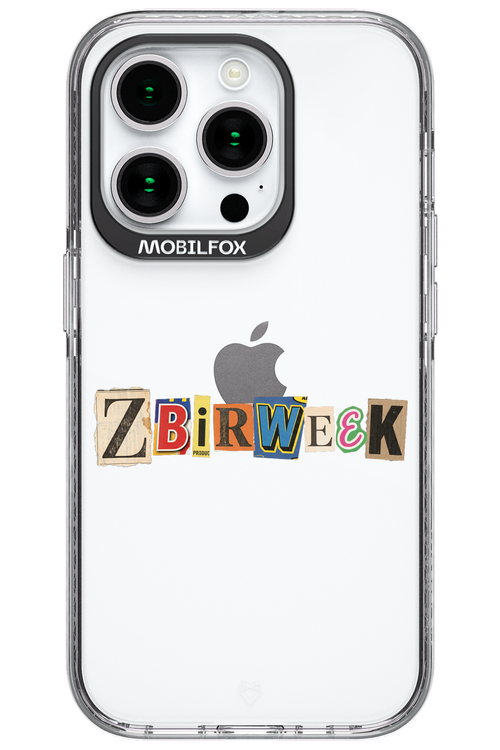 Zbirweek (transparent) 2.0 - Apple iPhone 15 Pro