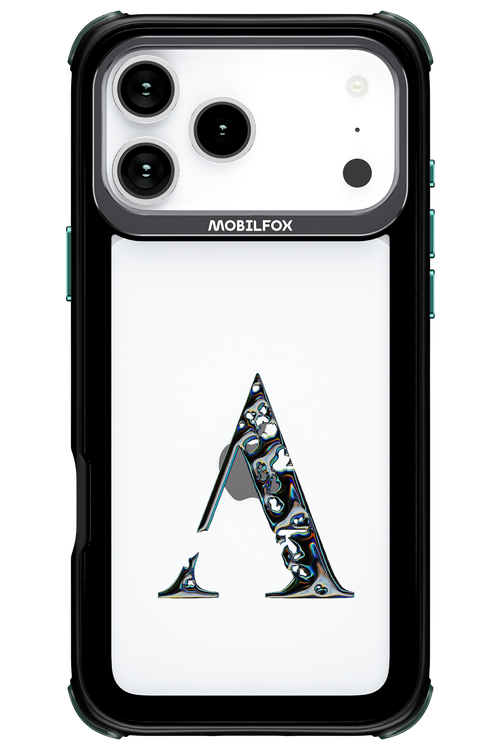 Azteca A Chrome Logo 2.0 - Apple iPhone 17 Pro Max