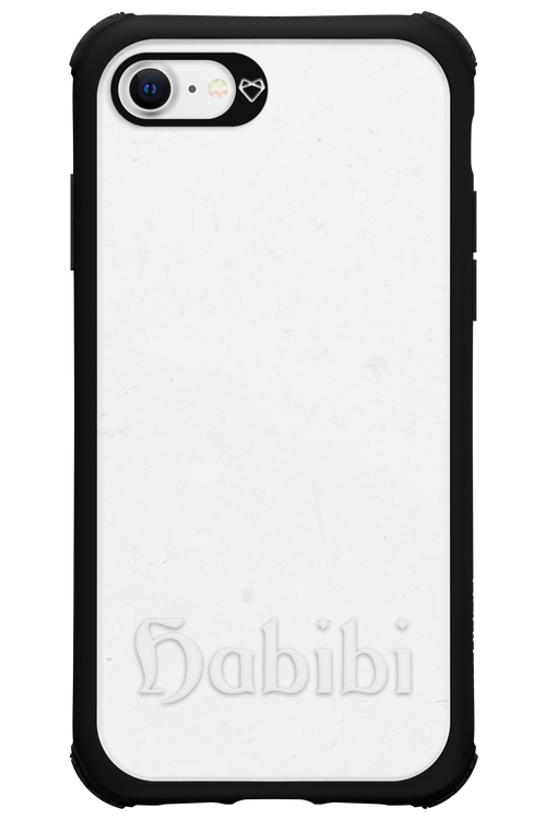 Habibi White on White - Apple iPhone 7
