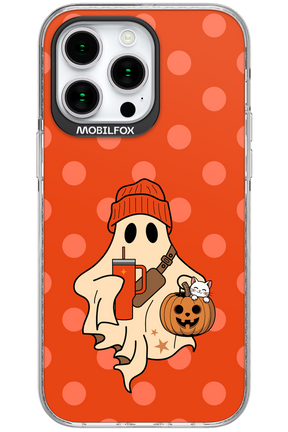 Ghost Girl (Orange) - Apple iPhone 15 Pro Max