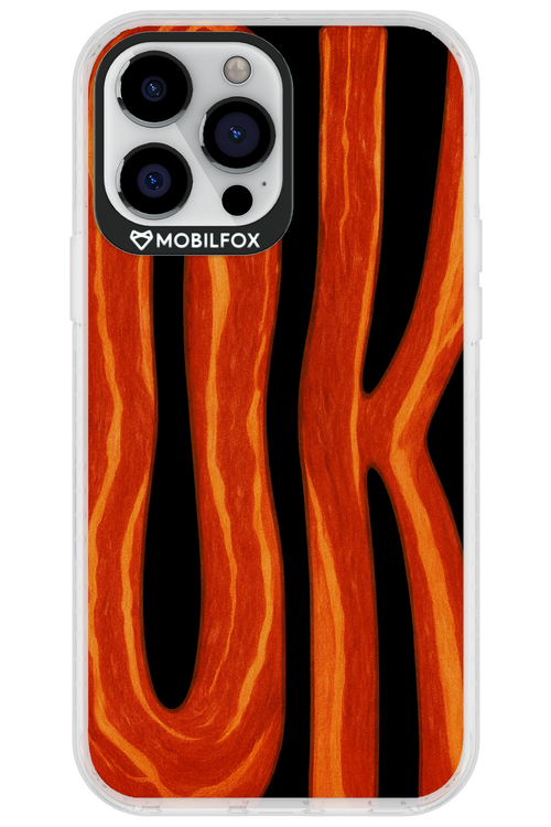 OK (Black-Red) - Apple iPhone 13 Pro Max