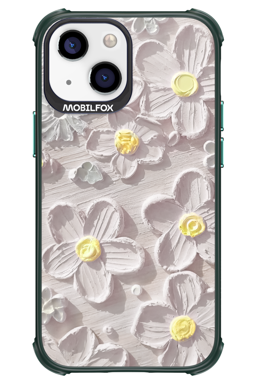 White Flowers 2.0 - Apple iPhone 13 Mini