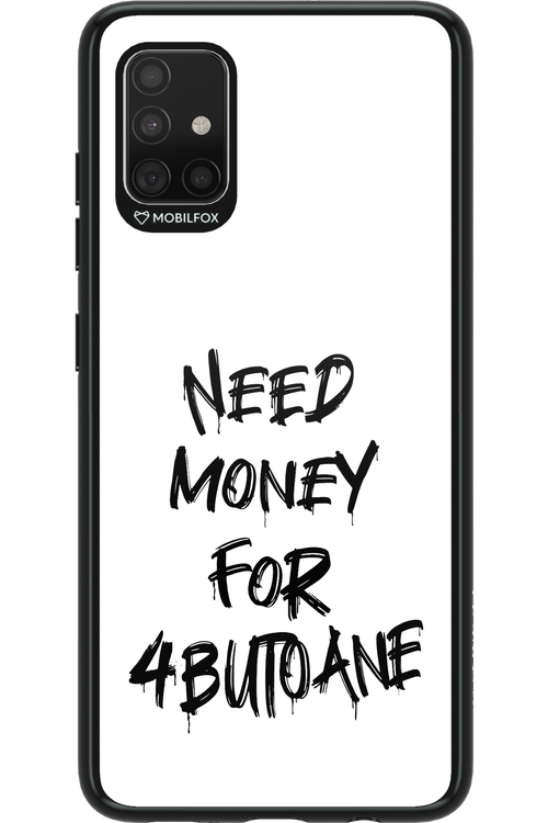 Need Money For Butoane Black - Samsung Galaxy A51