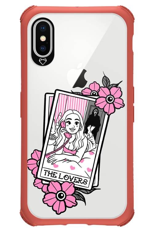 The Spooky Lovers (Transparent) - Apple iPhone X
