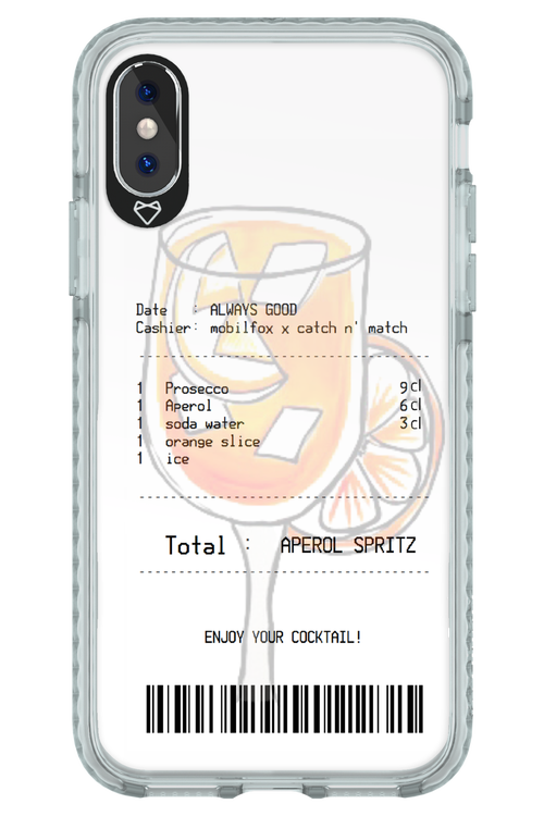 aperol spritz cocktail - Apple iPhone X