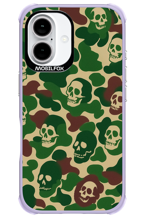 Camo Skull - Apple iPhone 16
