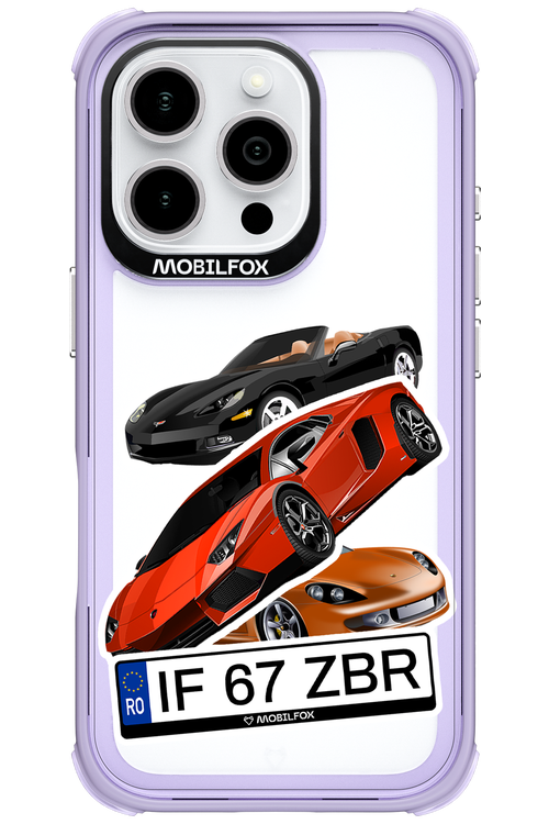 Car Sticker 2.0 - Apple iPhone 16 Pro